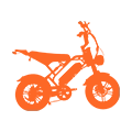 Transportera elcyklar