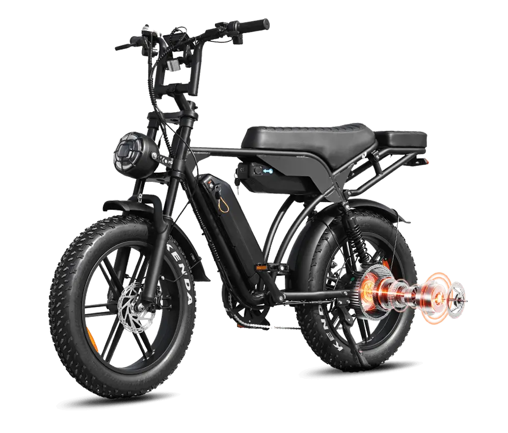 500W motor med full effekt