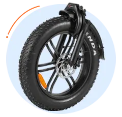 Populär Fat Tire E-Bike