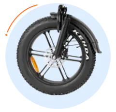 Populära Fat Tire E-Bike