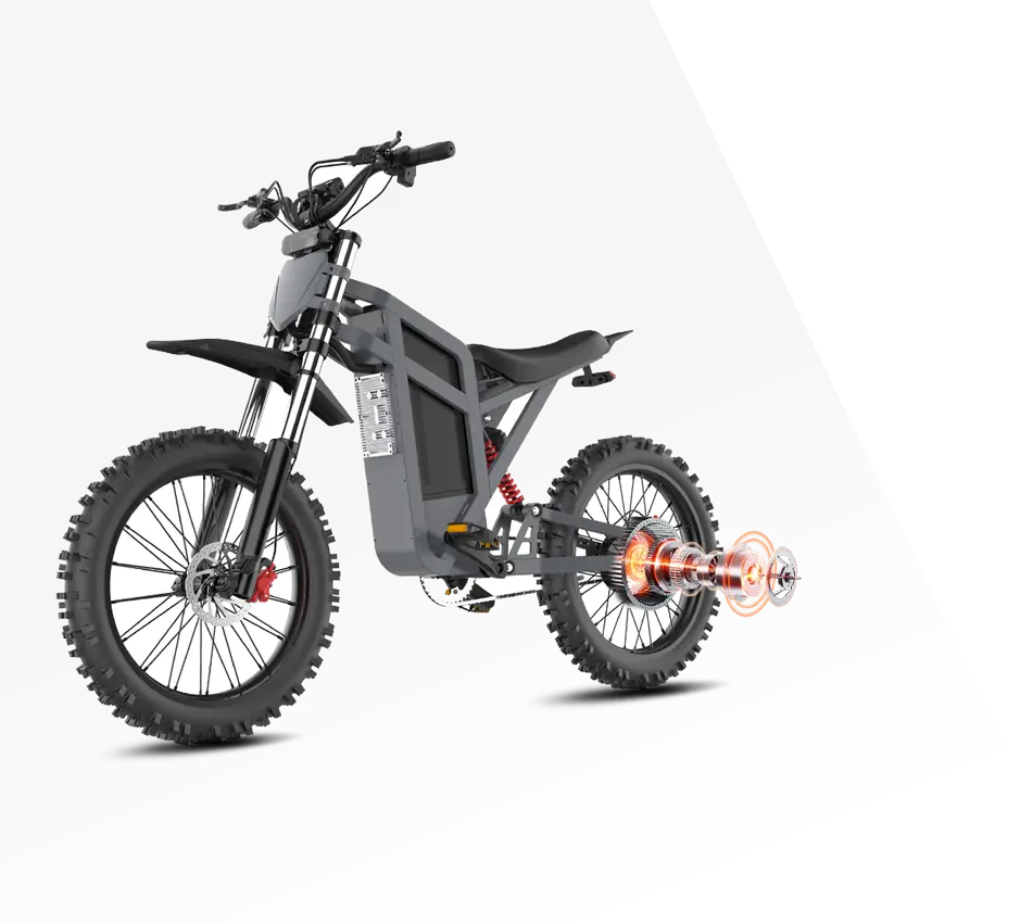 1500W motor med full effekt