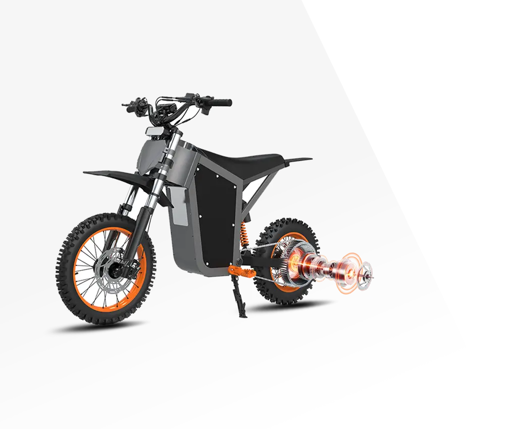 750W motor med full effekt