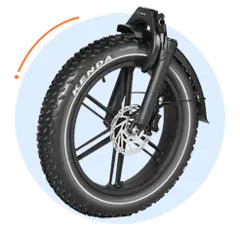 Populär Fat Tire E-Bike