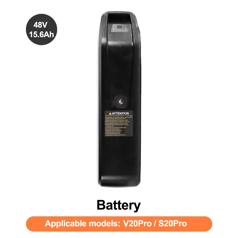 48V 15,6Ah elcykelbatteri