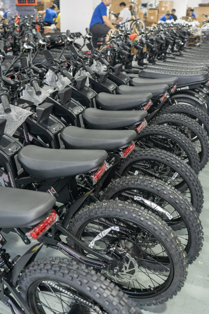 All Terrain Fat Tire elektrisk cykel med l&aring;ngdistans dubbla batterialternativ
